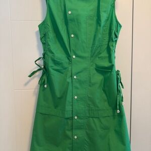 DEREK LAM 10 CROSBY - Sleeveless Mini Dress - NEW - Green - Size 10